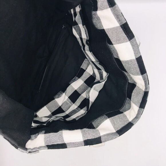 Handmade Tote Bag: Repurposed, Mondays are for the Bachelor Black White Red - Picture 7 of 8